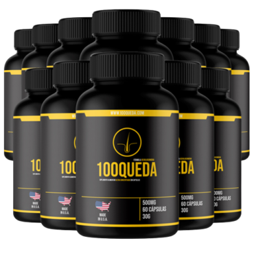 100 Queda - Original - Lider Caps - 12 Pote