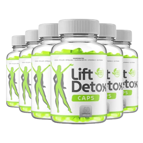 Lift Detox Caps - 6 Potes